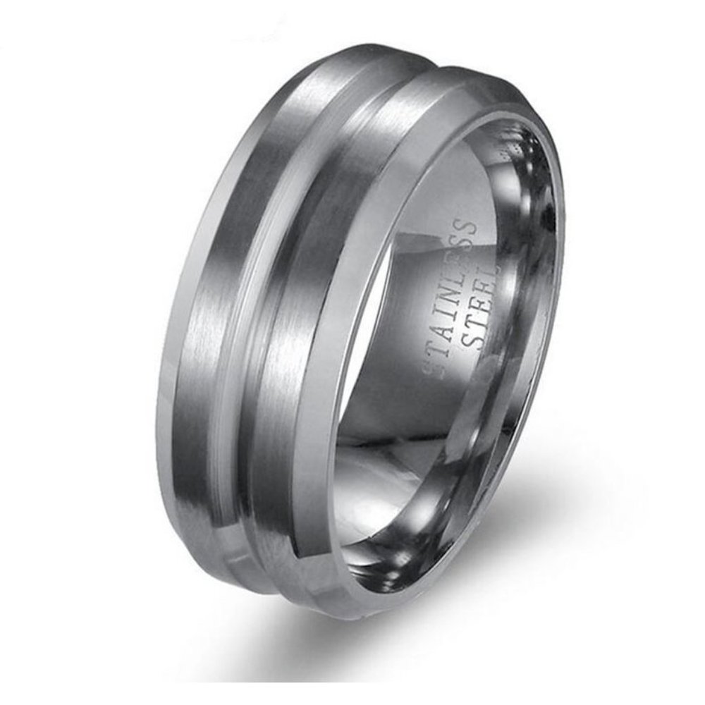 The Apollo | Silver | Titanium Band